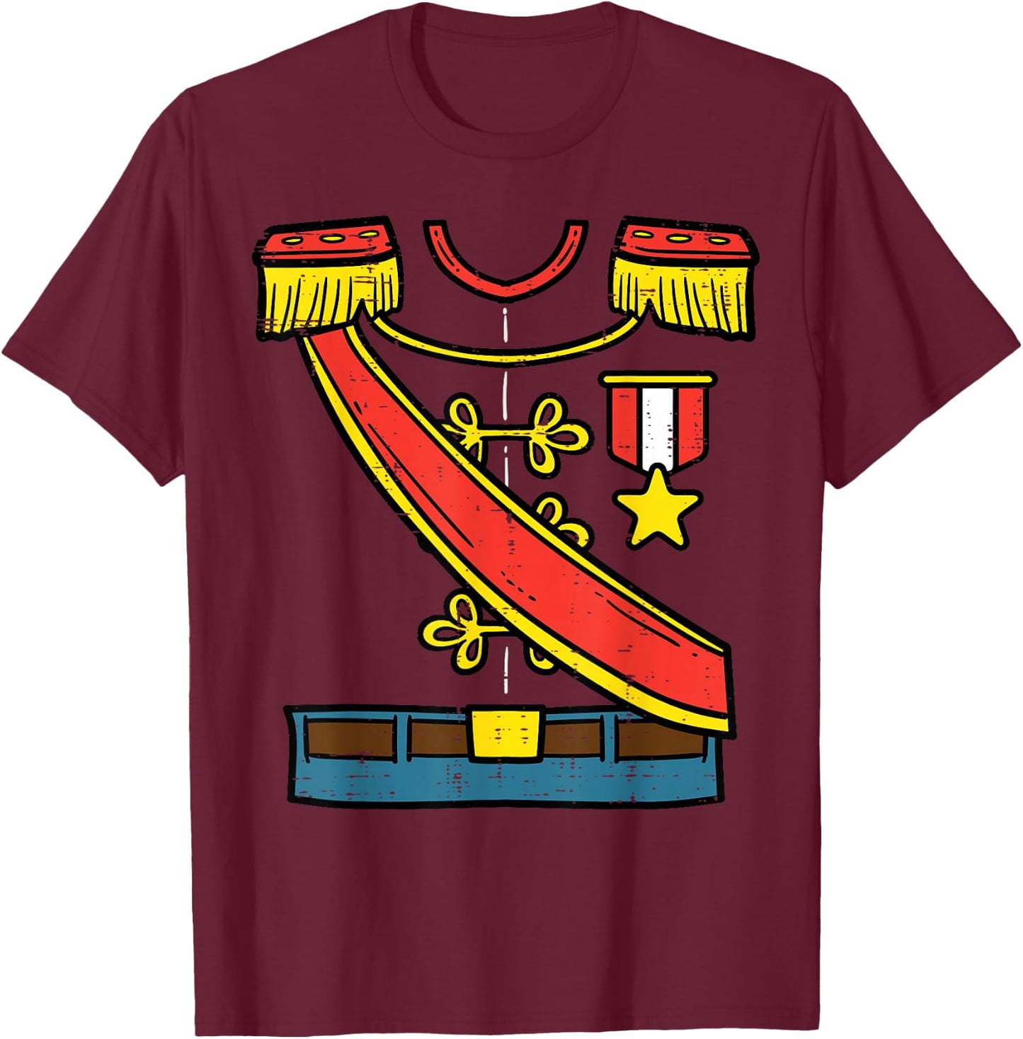 Prince Charming Costume Cute Halloween Men Boys Kids Toddler T-Shirt - T-Shirt | Maroon