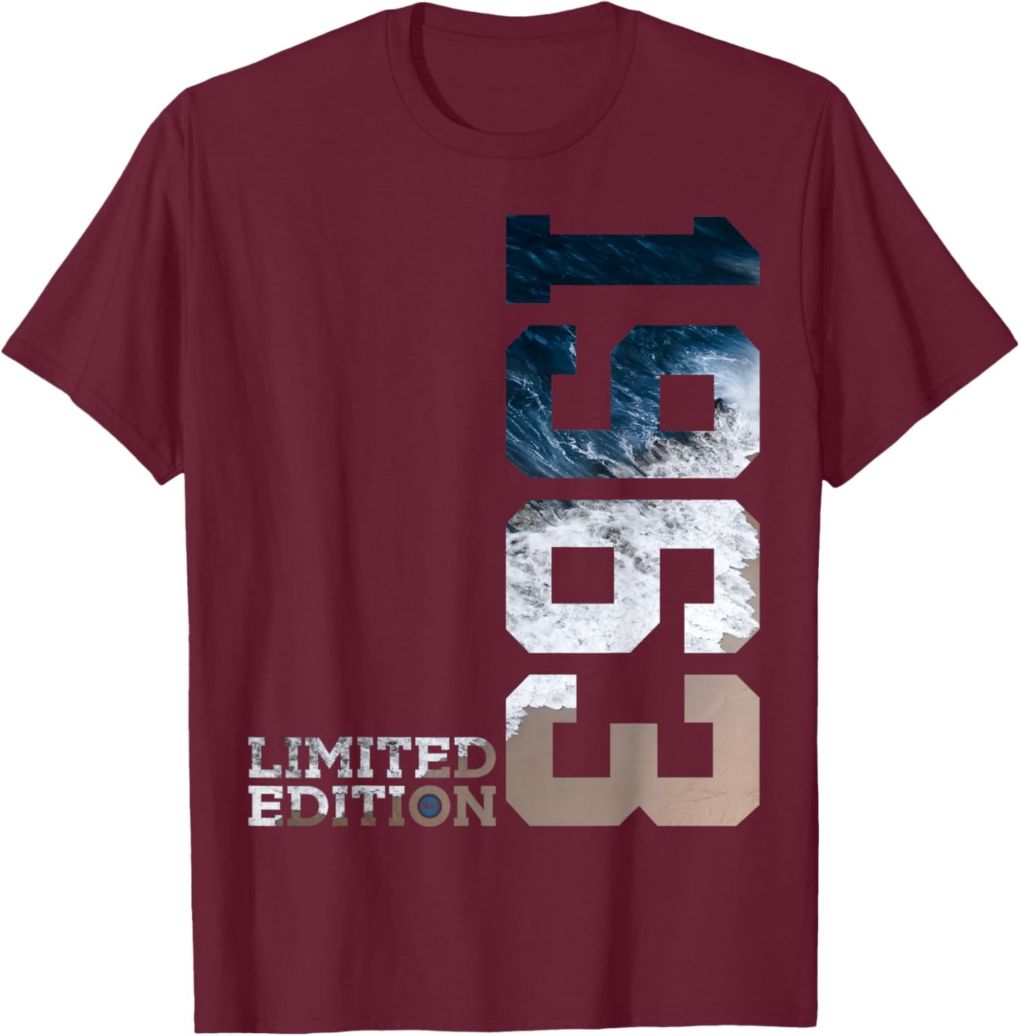 63 Jahre 63. Geburtstag Limited Edition 1963 T-Shirt - T-Shirt | Maroon