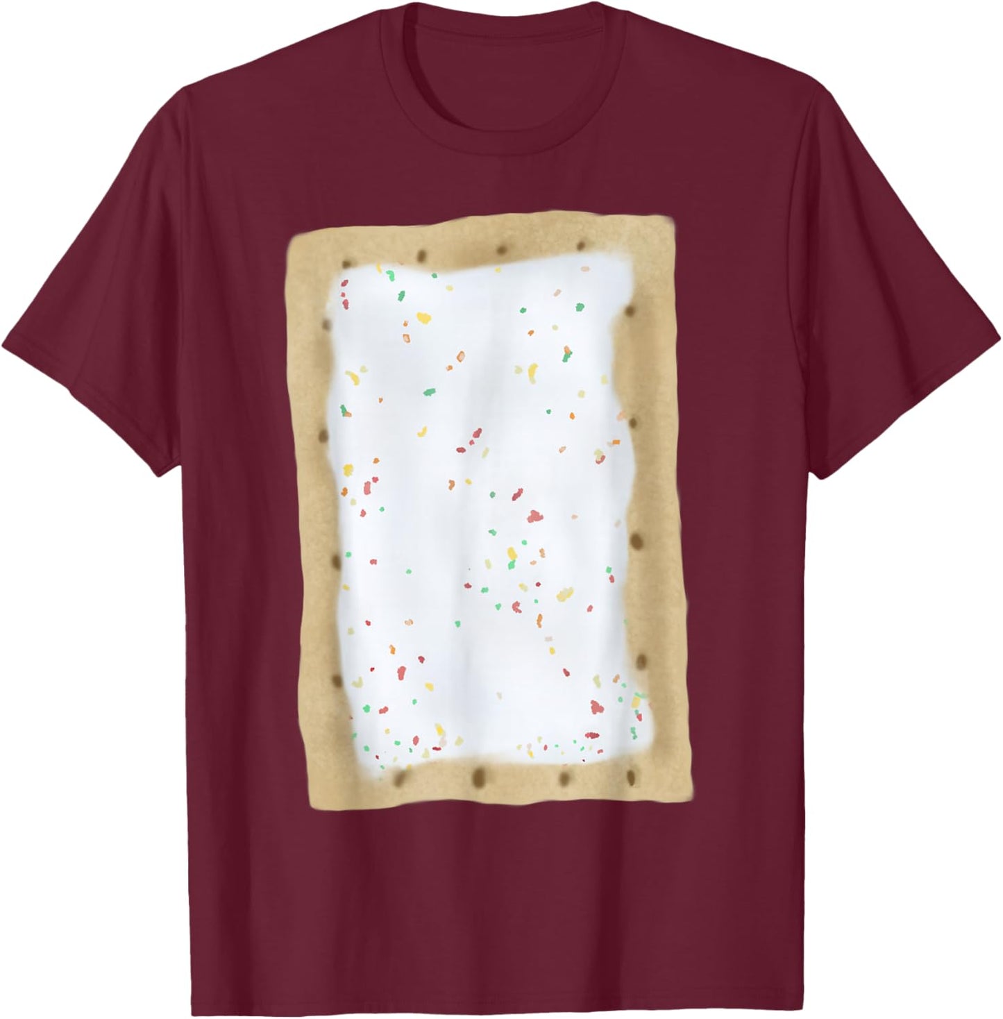 Summer Quirky Giant Tart Toaster Pop Gift Foodie T-Shirt - T-Shirt | Maroon