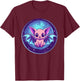 Cute Cosmic Bat Fantasy Animal Creature T-Shirt - T-Shirt | Maroon