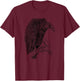 Vulture Bird Shirt T-Shirt - T-Shirt | Maroon