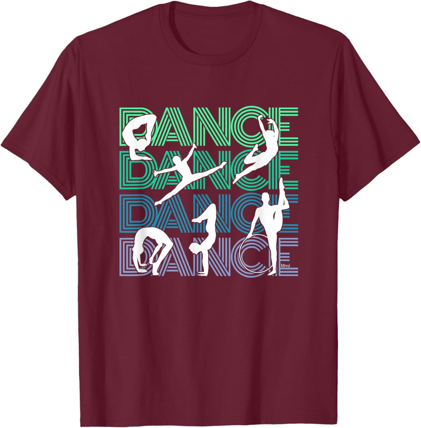 Dancing Boys Male Dancer Challenge Dance Teacher T-Shirt - T-Shirt | Maroon