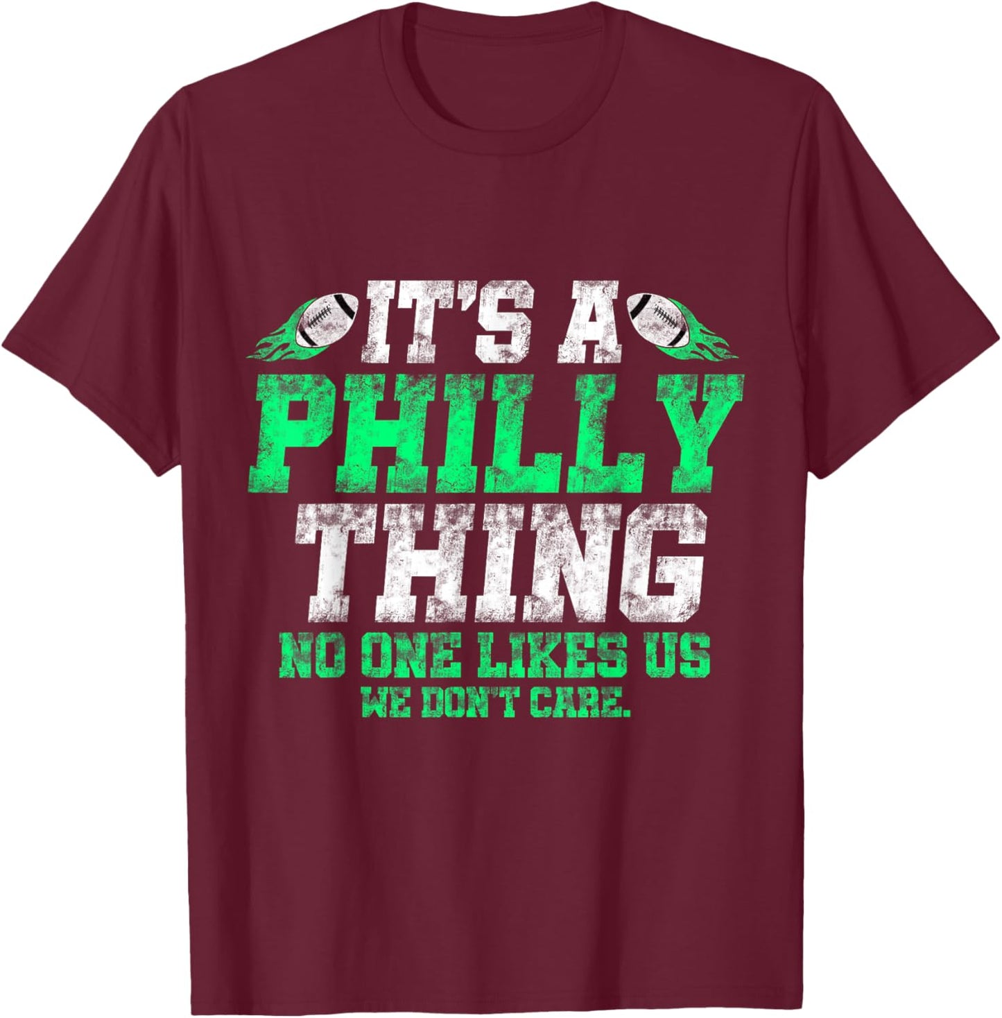 It's Just a Philly Thing Fan T-Shirt - T-Shirt | Maroon