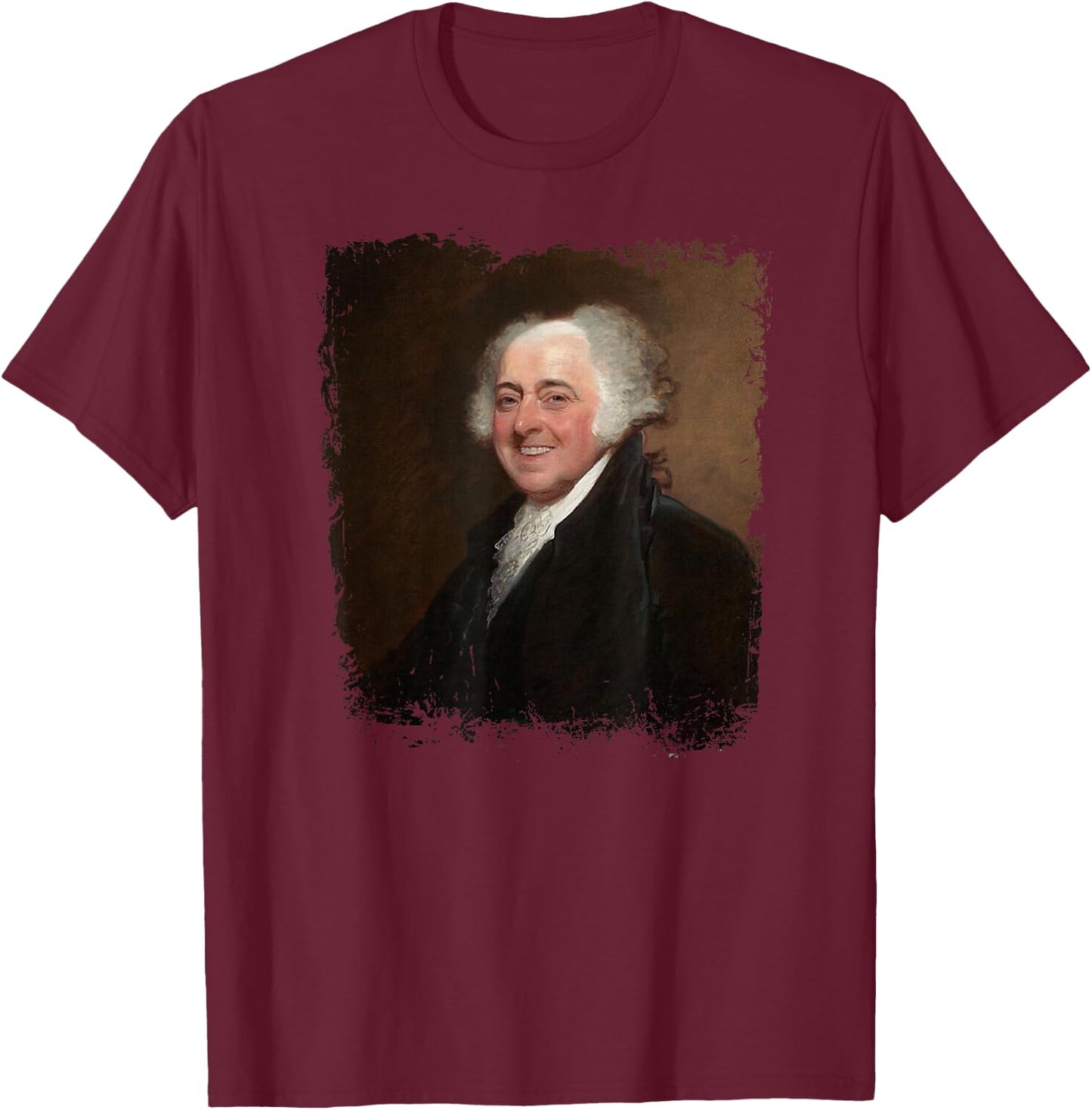 John Adams T-Shirt - T-Shirt | Maroon