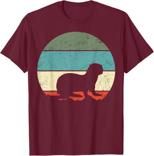 River Otter T-Shirt - T-Shirt | Maroon