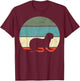 River Otter T-Shirt - T-Shirt | Maroon