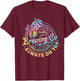 Retro Mama's Boobery Brewing Co Tie Dye Funny Skeleton T-Shirt - T-Shirt | Maroon
