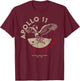 Apollo 11 50th Anniversary Moon Landing Eagle T-Shirt - T-Shirt | Maroon