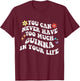 Retro Groovy You Can Never Have Too Much Guinna In Your Life T-Shirt - T-Shirt | Maroon
