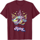 Adley Merch Unicorn Design T-Shirt - T-Shirt | Maroon