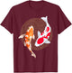 Koi Carp Fish Japanese T-Shirt - T-Shirt | Maroon