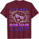 Dog Grooming Stylist Pet Lover Cute Paw Print Gifts T-Shirt - T-Shirt | Maroon