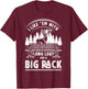I Like Them With Long Legs And Big Rack Deer Hunting Hunter T-Shirt - T-Shirt | Maroon