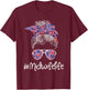 Midwife Life - Lady Messy Bun Doula Midwifery Birth Worker T-Shirt - T-Shirt | Maroon