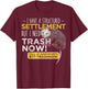 I Need Trash Now Opossum Animal Scream Possum Humor T-Shirt - T-Shirt | Maroon