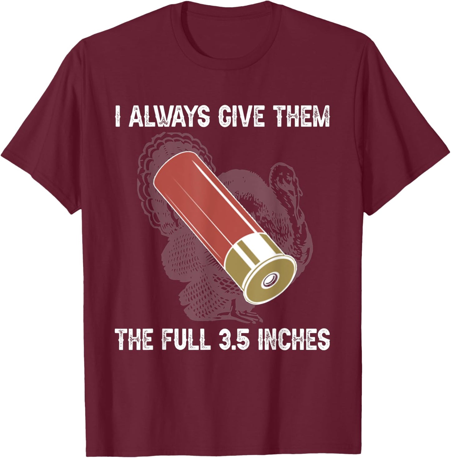 Funny Turkey Legend Hunter Hunting Season T-Shirt - T-Shirt | Maroon