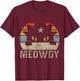 Meowdy Cat Meme T-Shirt - T-Shirt | Maroon