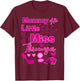 Mommy Miss Threenager 13 Bday Girls Salon SPA Makeup Party T-Shirt - T-Shirt | Maroon