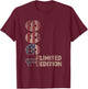 59th Birthday Gift men Vintage born 1966 turning 59 Year Old T-Shirt - T-Shirt | Maroon