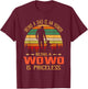 Being A Dad Is An Honor Being A Wowo Is Priceless T-Shirt - T-Shirt | Maroon