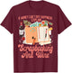 Scrapbooking Wine If Money Can't Buy Happiness Explain T-Shirt - T-Shirt | Maroon