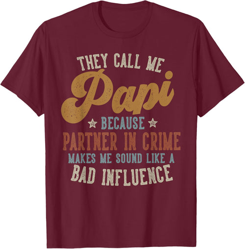 They Call Me Papi Funny Father's Day Papi