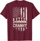 Cranky Car Engine Crankshaft Funny Mechanics for Fathers Day T-Shirt - T-Shirt | Maroon