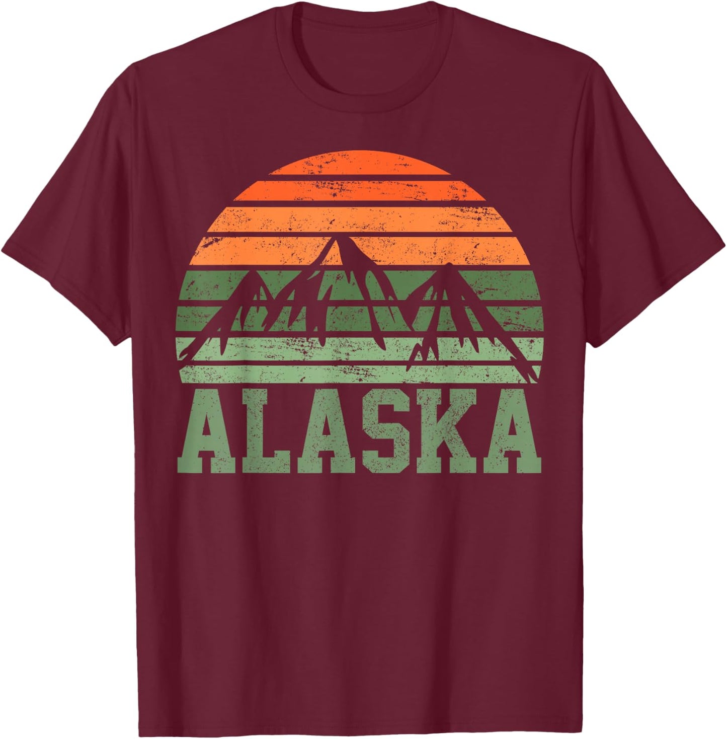 Alaska T-Shirt - T-Shirt | Maroon