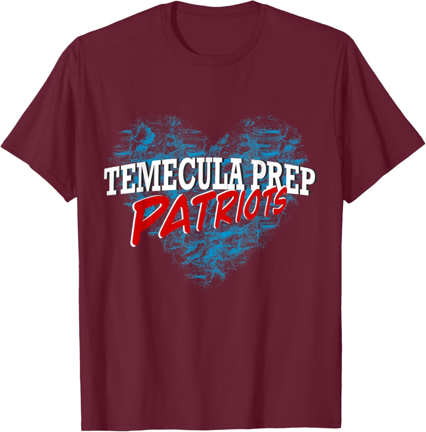 Temecula Preparatory School Spirit TPS T-Shirt - T-Shirt | Maroon