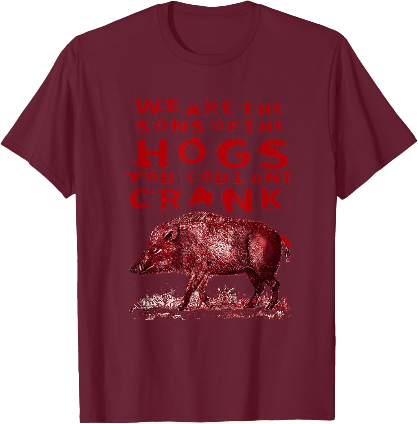 Funny design T-Shirt - T-Shirt | Maroon