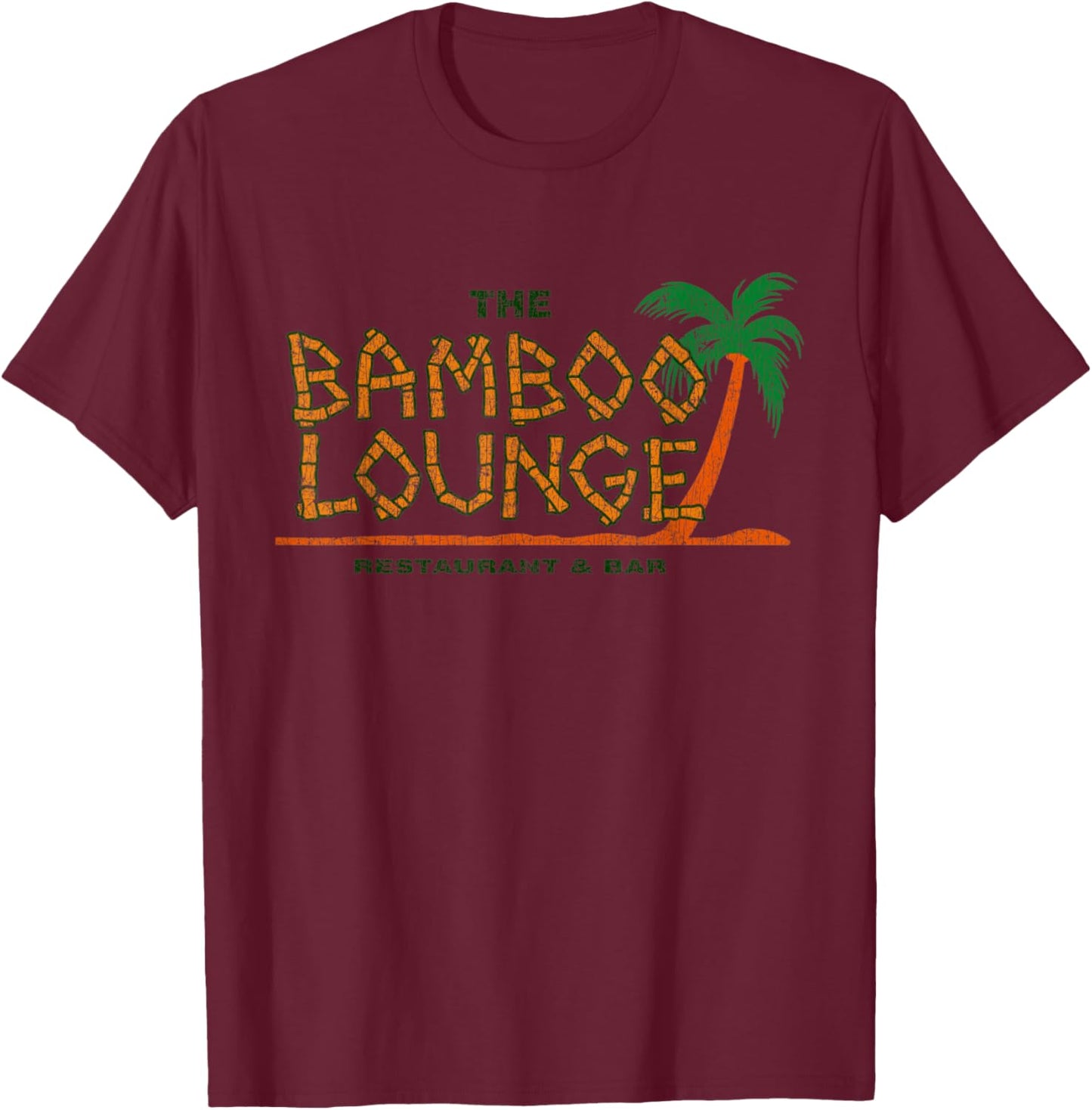 Vintage The Bamboo Lounge Goodfellas T-Shirt - T-Shirt | Maroon