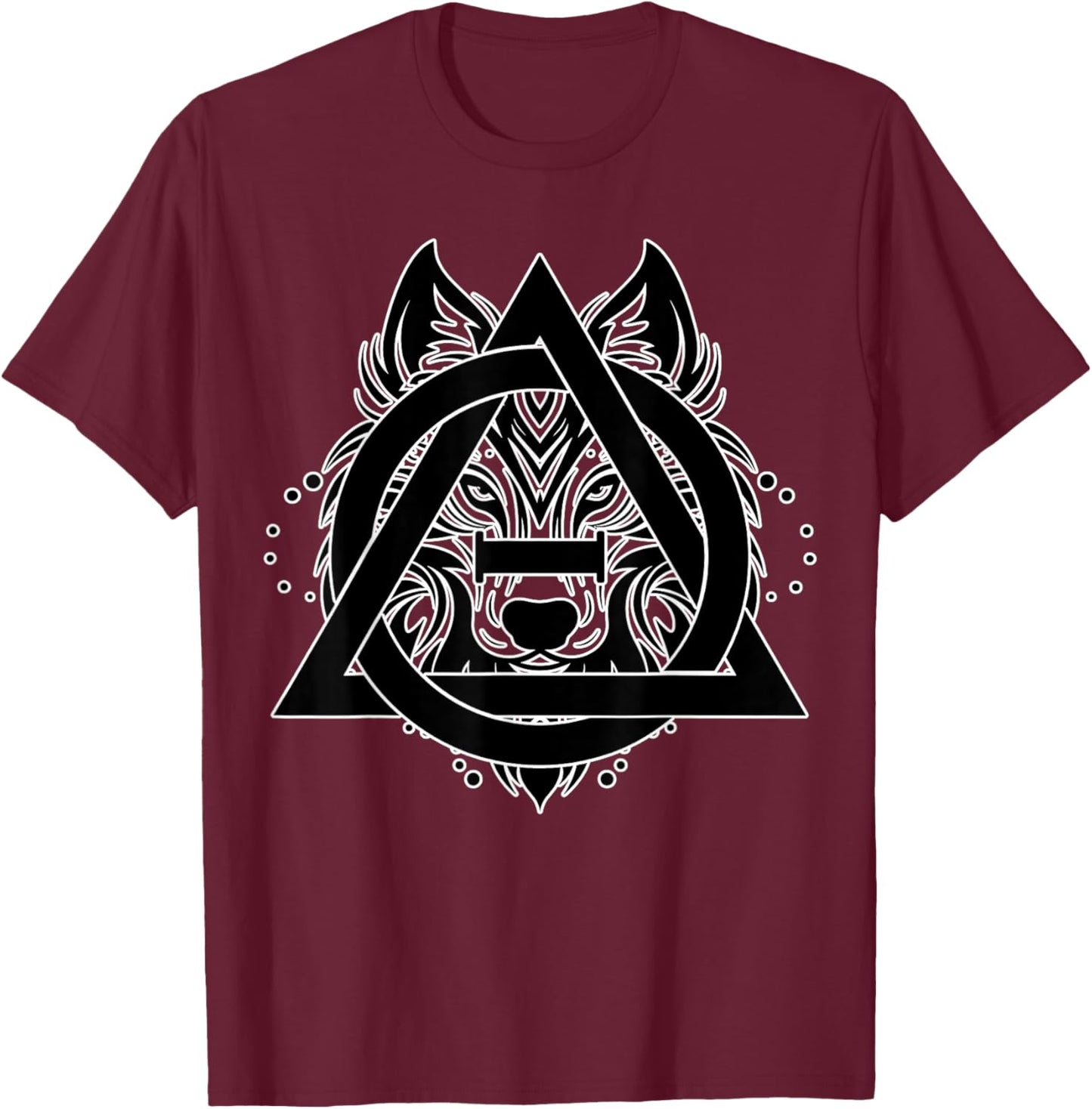 Unique Therian for Theta Delta Wolf Lovers Theta Delta Wolf Therian Pride -Adults Therian-Wolf Black Short Sleeve Alpha/Small T-Shirt - T-Shirt | Maroon