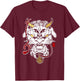 Chinese guardian lion Foo Dog Men Women T-Shirt - T-Shirt | Maroon