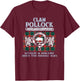Clan Pollock Scottish Pollock Family Name T-Shirt - T-Shirt | Maroon