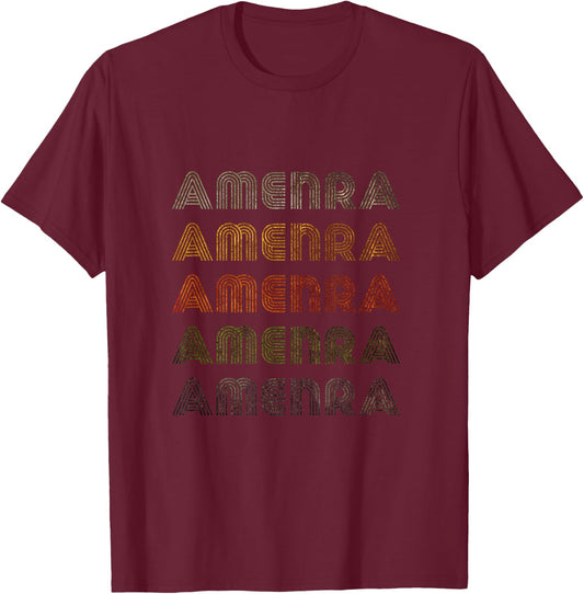 Love Heart Amenra Grunge Vintage Style Black Amenra T-Shirt - T-Shirt | Maroon