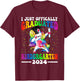 I Just Officially Graduated Kindergarten Graduation 2024 T-Shirt - T-Shirt | Maroon