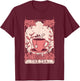 The Tea Drinker Tarot Card Reading Occult Dark Magic T-Shirt - T-Shirt | Maroon