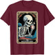 The Accountant Tarot Card Funny Accounting CPA Bookkeeper T-Shirt - T-Shirt | Maroon