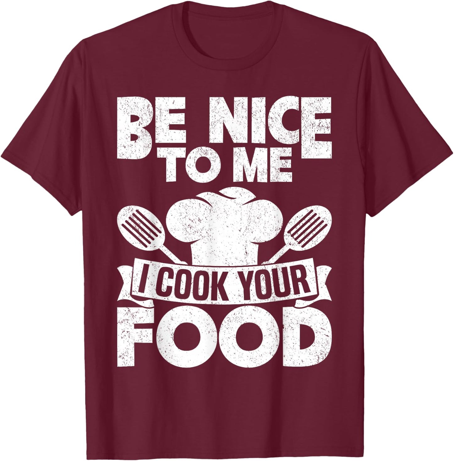 Funny Chef Shirt Women Cooking Cook Chef T-Shirt - T-Shirt | Maroon