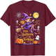 Happy Halloween And Yes It's My Birthday T-Shirt - T-Shirt | Maroon