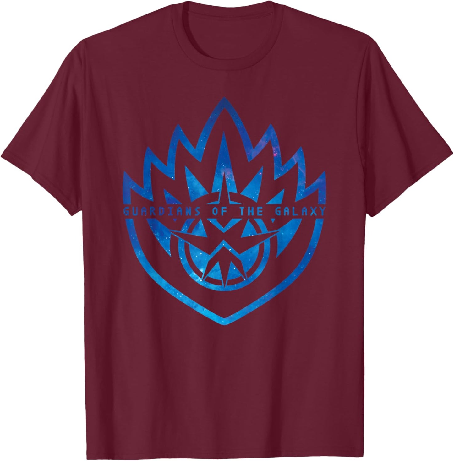 Marvel Guardians of The Galaxy Volume 3 Uniform Icon Symbol T-Shirt - T-Shirt | Maroon