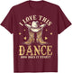 How Does This Dance Start Line Dancer Country T-Shirt - T-Shirt | Maroon