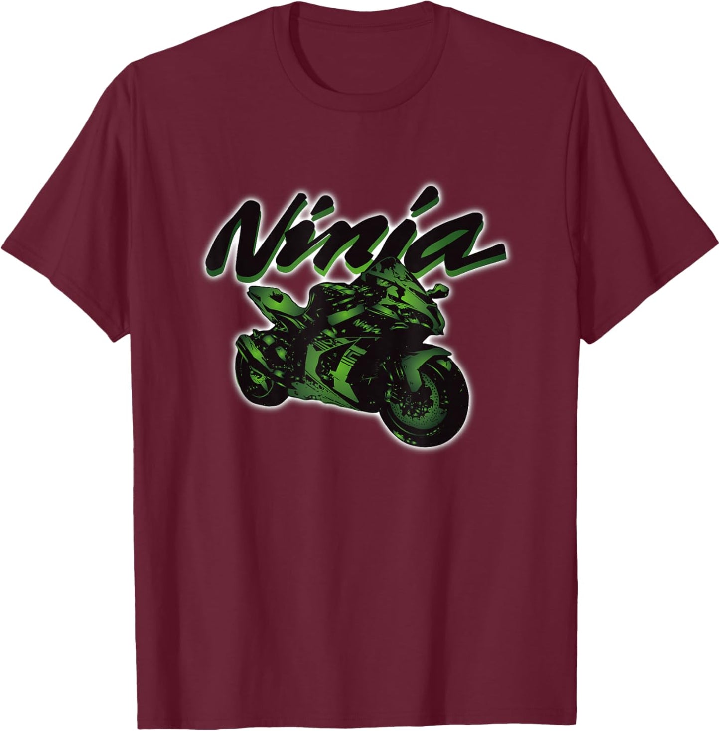 ZX10R Ninja T-Shirt - T-Shirt | Maroon