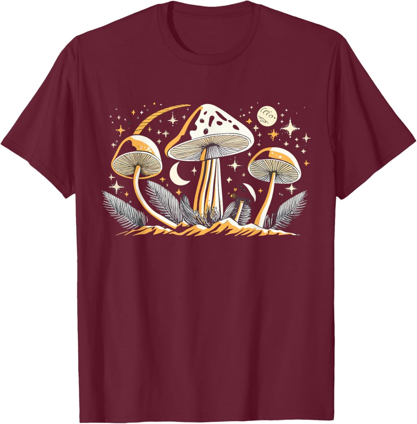 The Mushrooms Are Calling And I Must Go T-Shirt - T-Shirt | Maroon