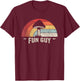 Vintage Funguy Fungi Funny Mushroom Fungi Shirt Fun Guy T-Shirt - T-Shirt | Maroon