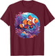 Clownfishes Clownfish T-Shirt - T-Shirt | Maroon