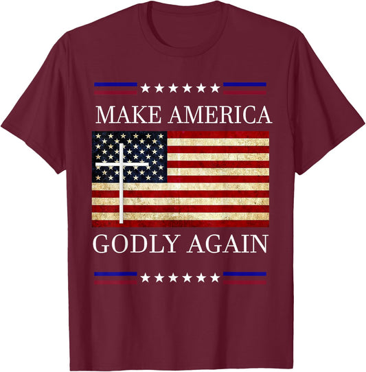 Make America divine again T-Shirt - T-Shirt | Maroon