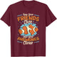 Keep Your Friends Close And Your Anemones Closer Clown Fish T-Shirt - T-Shirt | Maroon