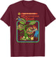 Steven Rhodes How to Feed Your Carnivorous Plant Dark Humor T-Shirt - T-Shirt | Maroon