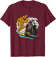 Drop a Gear and Disappear sports super bike motorcycle T-Shirt - T-Shirt | Maroon
